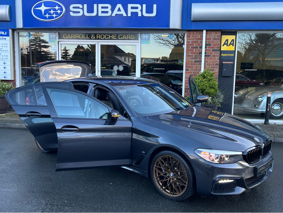 2019 BMW 5 Series M-Sport Performance Pack - Stunning Bronze Alloy Upgrade - Trade-in Welcome & finance arranged - Nct & Tax - Assured Dealer Warranty - €26,950