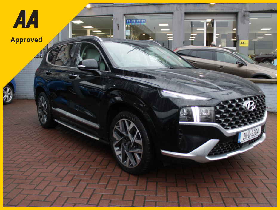 2021 Hyundai Santa Fe 2.2CRDI EXECUTIVE PLUS AUTO  7 SEATER // ONLY 96.000 KMS // IMMACULATE CONDITION THROUGH OUT // BUY WITH CONFIDENCE AA AND SIMI APPROVED DEALER 2026 // FINANCE ARRANGED //TRADE INS WELCOME // €38,950