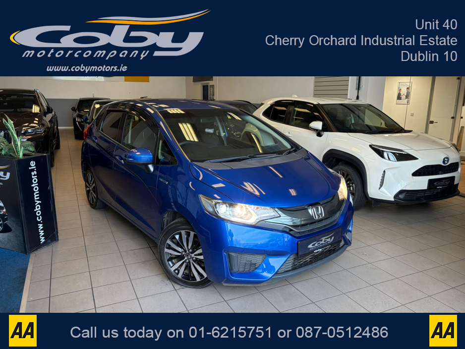2014 Honda Fit 1.5 Petrol HYBRID 5DR AUTO. Immaculate Car with only 99km, 2 Keys, NCT done before collection, Mirror Link, Climate Control, Cruise Control, Full Electrics and much more. €9,950