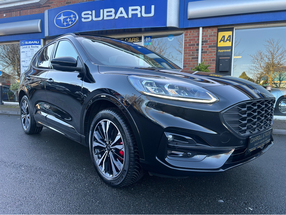 2022 Ford Kuga ST-LINE X ED PHEV CV EDITION - STunning Hybrid SUV in Black with Mega-Spec. - Top Trade-Ins & Great Finance Deals - Assured Dealer Warranty - €25,950