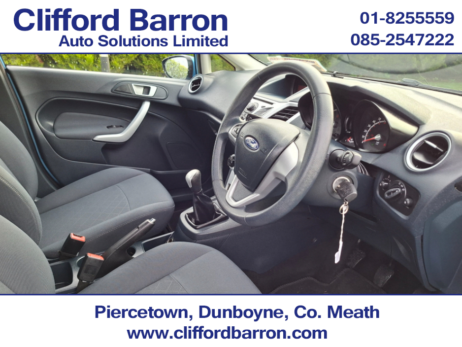 2012 Ford Fiesta 1.4 EDGE 95 5DR 95BHP €6,789