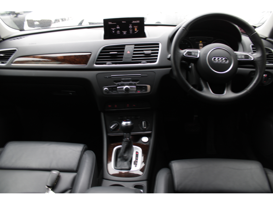 2017 Audi Q3 1.4TFSI SPORTLINE 5DR ESTATE AUTO // FULL BLACK LEATHER // BUY WITH CONFIDENCE AA AND SIMI APPROVED DEALER 2026 // FINANCE ARRANGED // ALL TRADE INS WELCOME // €19,950