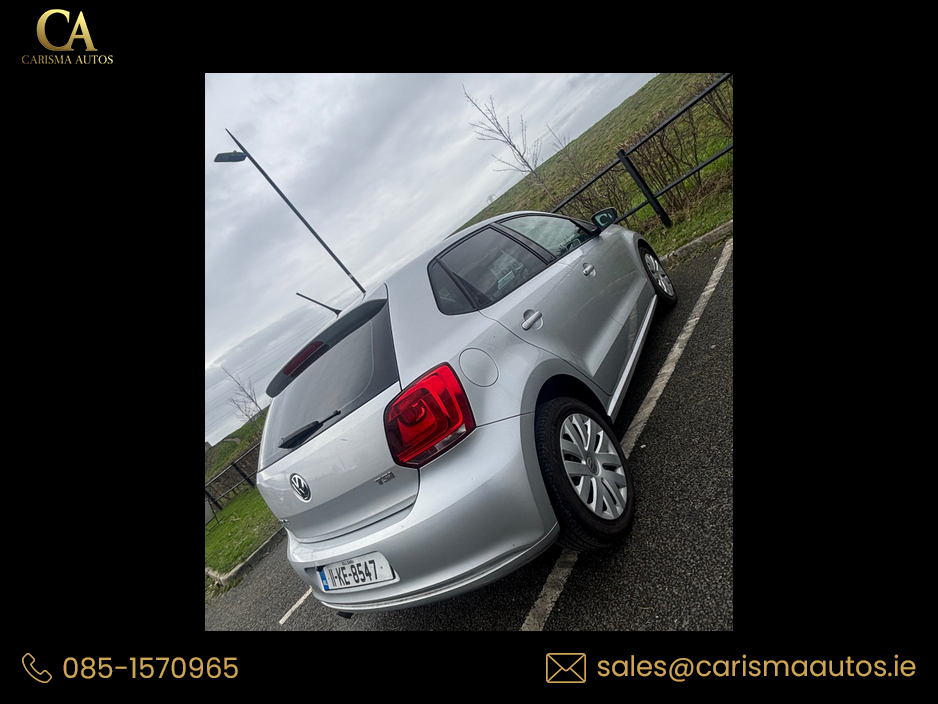 2011 Volkswagen Polo 1.2 DBA 6RCBZ 5DR AUTO €7,950