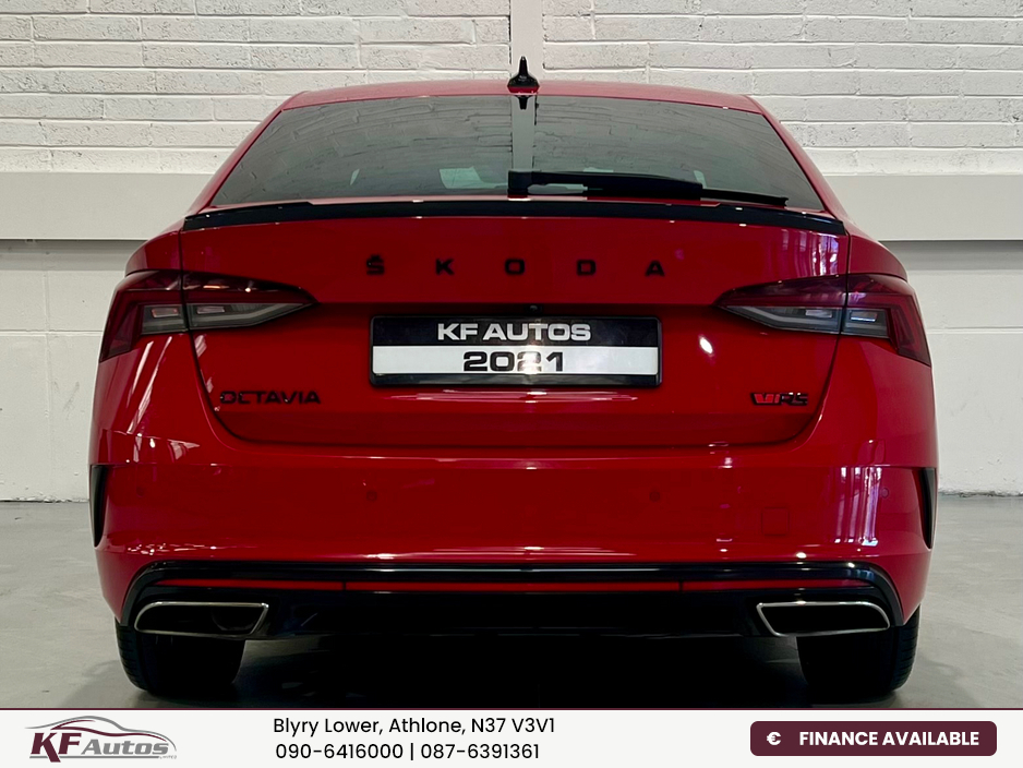 2021 Skoda Octavia VRS 2.0TDI 200bhp 5dr DSG Auto - 212 Reg €31,995