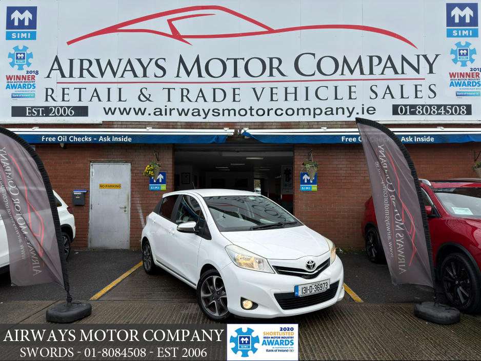 2013 Toyota Yaris 1.33 VVT-I TREND 5DR - FRESH NCT €6,950