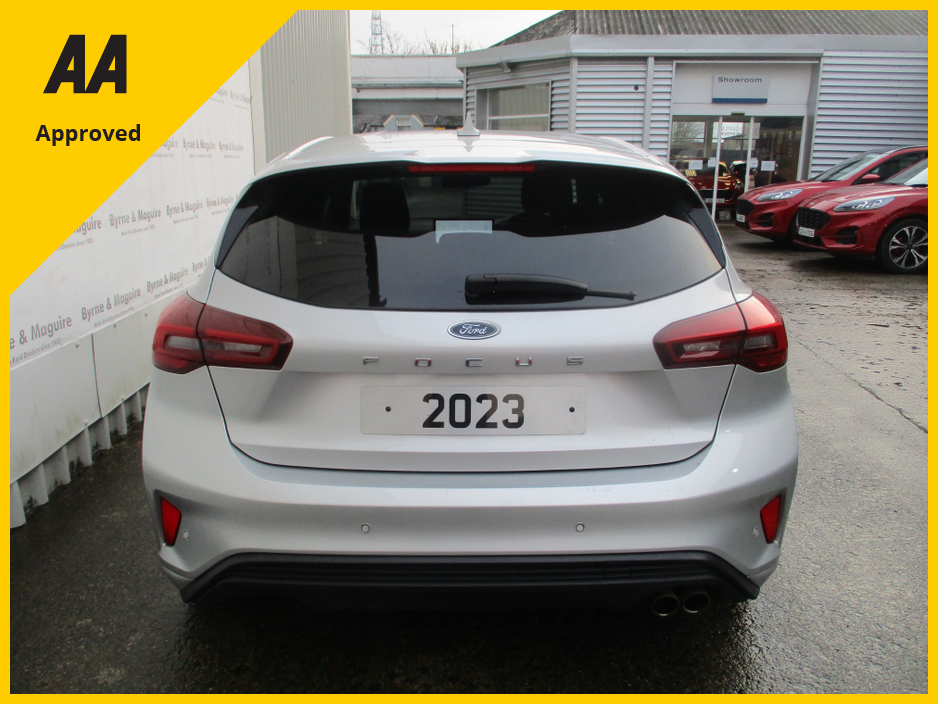 2023 Ford Focus ST-LINE 1.0 PETROL   TOP OF THE RANGE MODEL WITH ONLY 54000 KMS,  FULLY SERVICE WITH 12 MONTHS WARRANTY AND 12 MONTHS AA COVER. €28,500