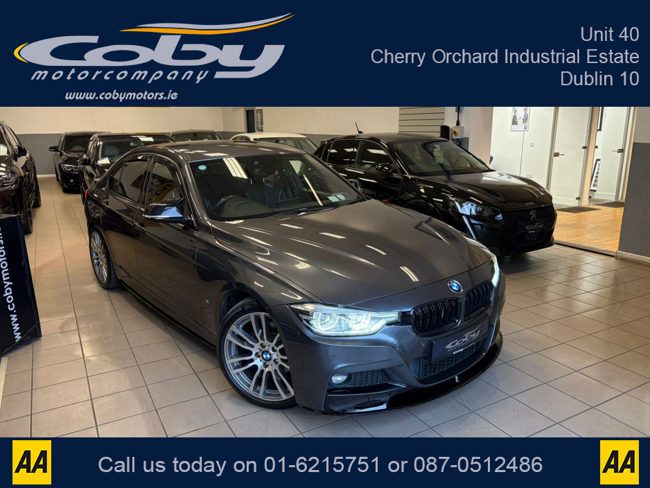 2017 BMW 3 Series 330 F30 E M Sport 4DR Auto. New NCT, Full Body Kit, 2Keys, Sat Nav, MFSW, Full Electrics, Cruise Control, Dual Climate Control, Mirror Link, Heated Seats, Parking Sensors, and more. €15,950