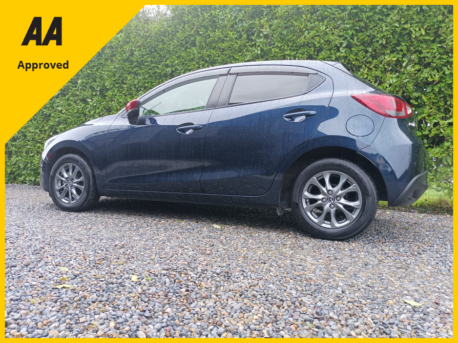 2017 Mazda Mazda2 1.3 AUTOMATIC TOURING SPORT EDITION ONLY 62,988Kms JUST FULLY SERVICED 4 NEW TYRES 2 YEARS NCT 1 YEAR ROAD TAX CRUISE CONTROL REVERSE CAMERA ANDROID AUTO & APPLE CAR PLAY FACTORY IMMOBILISER €13,995