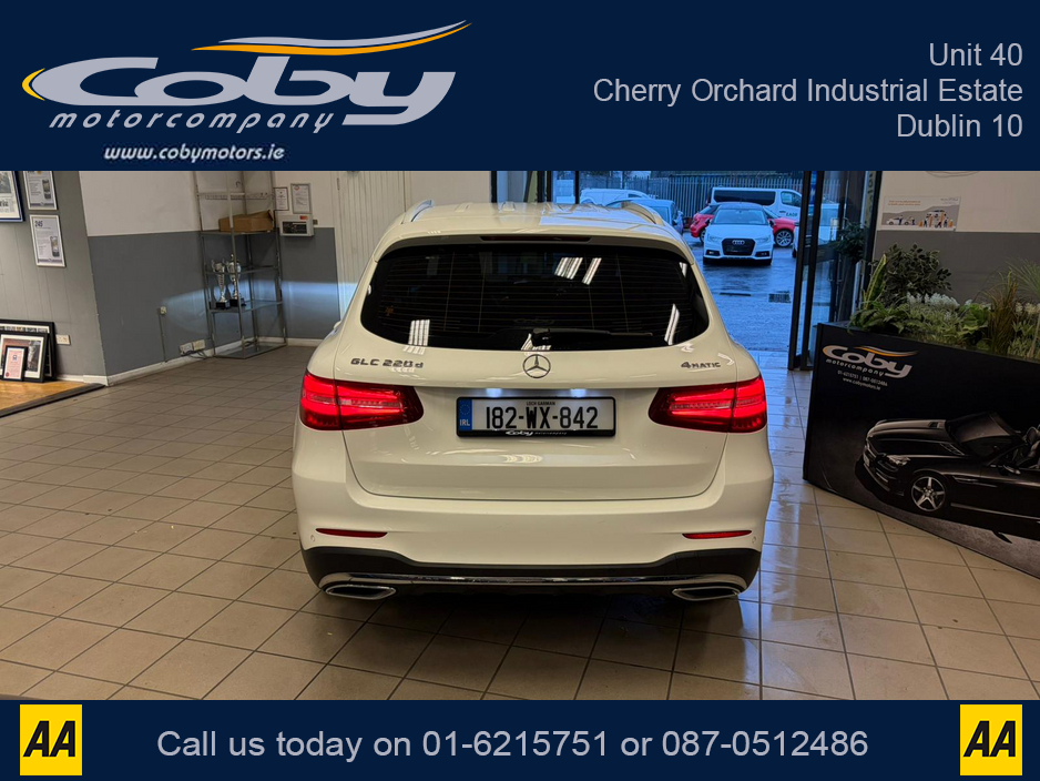 2018 Mercedes-Benz GL Class 220 4matic AMG Line 5DR AUTO. NCT, Alloy Wheels, Full Leather, Full Electrics, Hands Free, 2 Keys, Dual Climate Control, Cruise Control, Reverse Camera, and more. €27,950