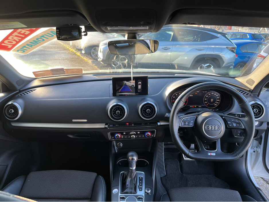 2018 Audi A3 S-LINE HATCHBACK AUTOMATIC 1.4 PETROL //HIGH SPEC//LOW MILES//HALF LEATHER HEATED SEATS//FULL ELECTRIC DRIVERS SEAT//REVERSE CAMERA//KEYLESS ENTRY//ADAPTIVE CRUISE CONTROL// €21,950