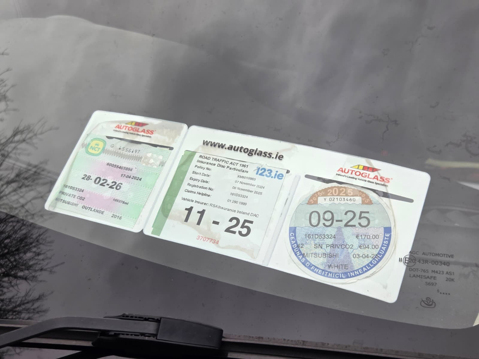 2016 Mitsubishi Outlander 2.0 GX4H PHEV 200BHP 5DR AUTO €13,950