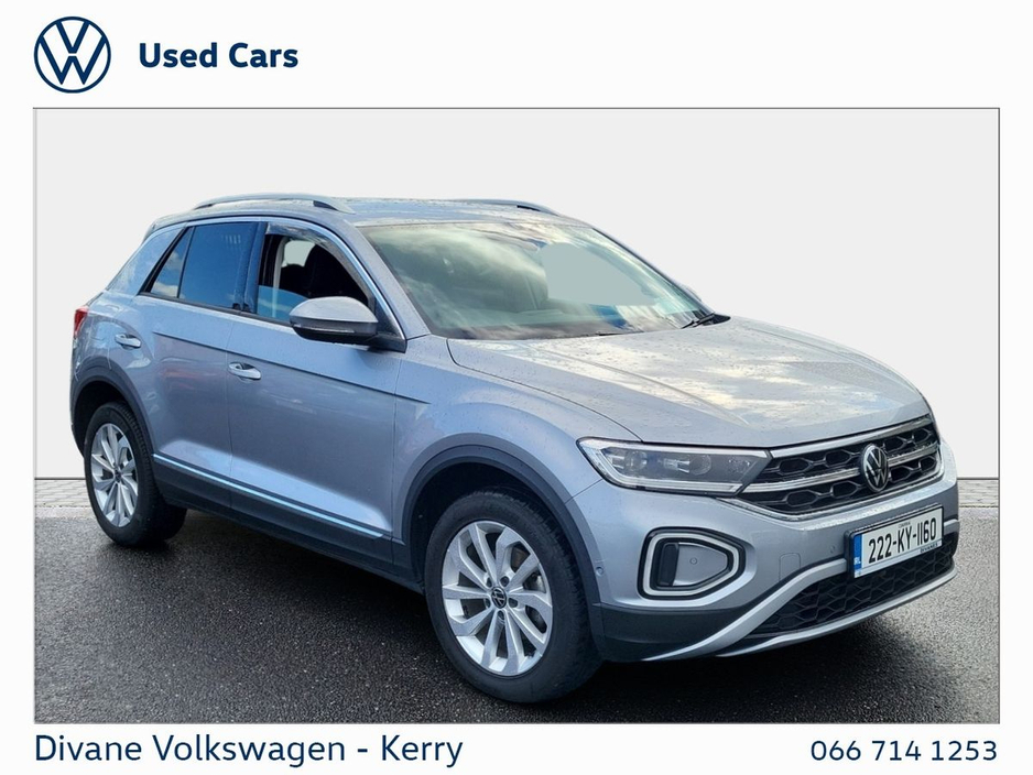 2022 Volkswagen T-Roc STYLE 1.0TSI PETROL 110BHP €26,500