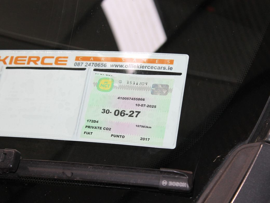 2017 Fiat Punto Lounge 1.2 8V 69HP 4DR €8,750