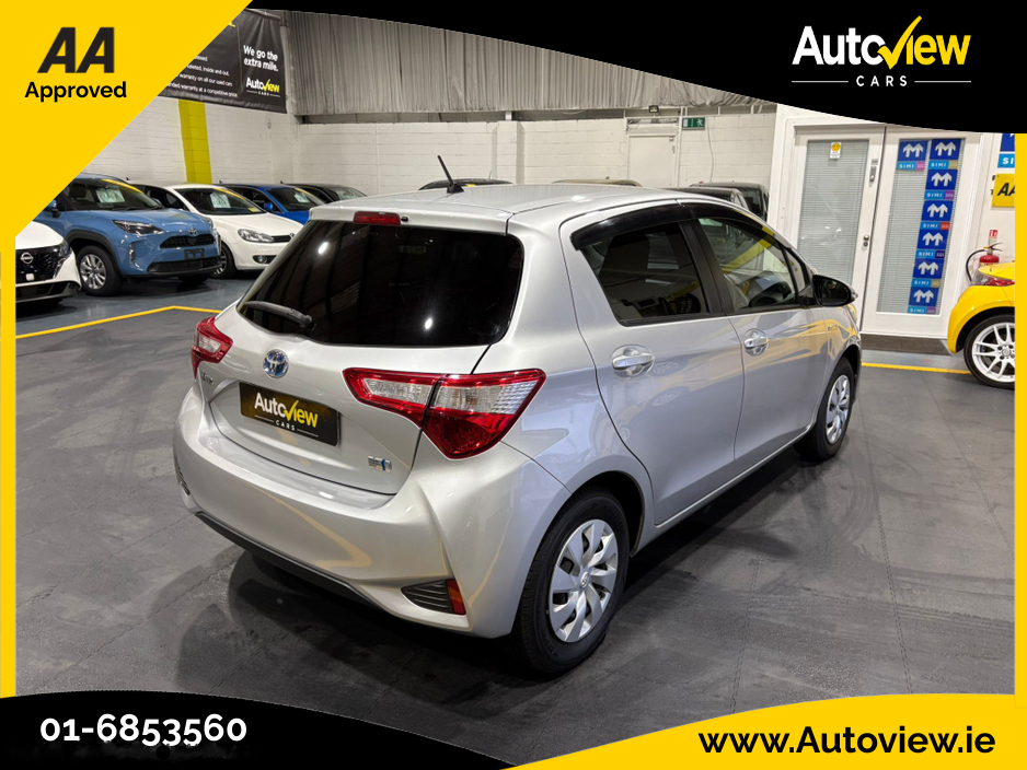 2019 Toyota Vitz /Yaris 1.5 Self-Charging Hybrid Automatic. AA APPROVED // FINANCE & NATIONWIDE DELIVERY AVAILABLE // SIMI DEALER €12,995