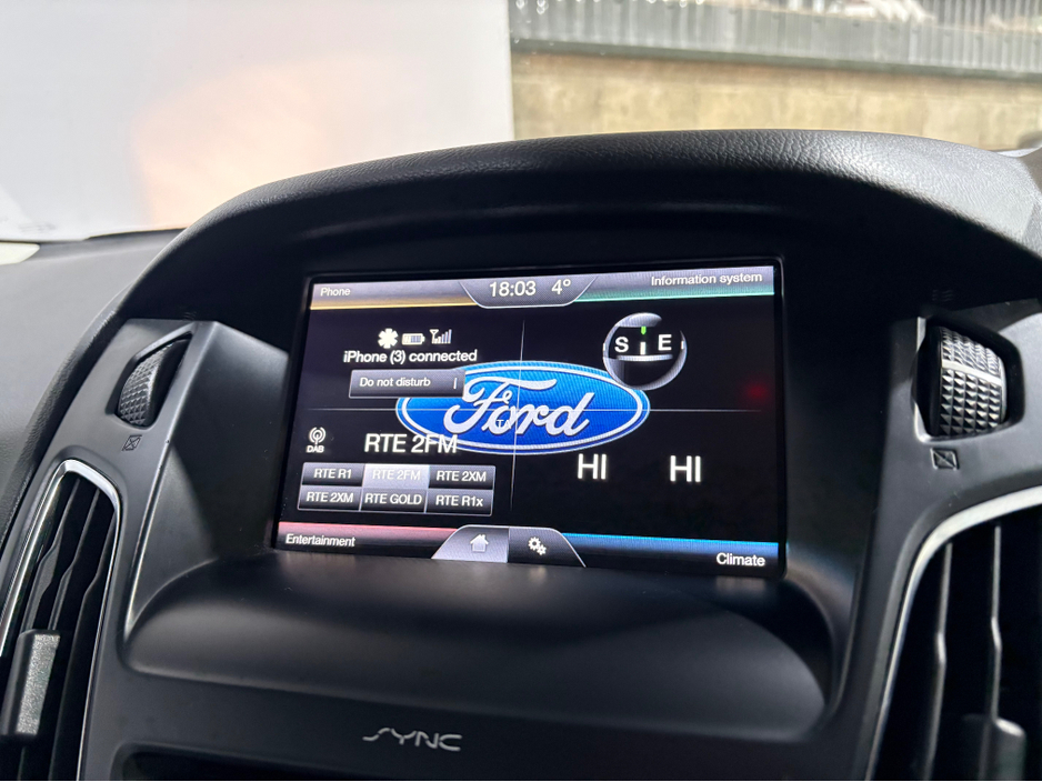 2016 Ford Focus 1.5 TDCI TITANIUM 120PS 6SPEED 5DR €9,950