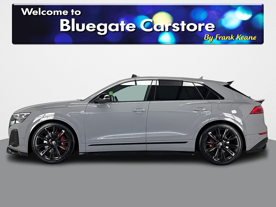 2025 Audi Q8 60 TFSIE 490PS**PANORMAIC ROOF**23" ALLOYS**MAXTON DESIGN BODYKIT**GREY LEATHER INTERIOR**FRONT HEATED ELECTRIC MEMORY SEATS**AMBIENT LIGHTING**REVERSE CAMERA**PARKING SENSORS**TOUCHSCREEN CLIMATE** €94,995