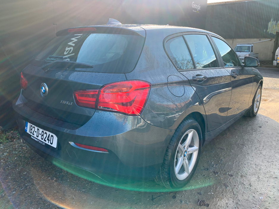 2018 BMW 1 Series 116D SE AUTOMATIC // GREAT CONDITION // FULL SERVICE HISTORY // LEATHER, SAT NAV AND PARKING SENSORS // €200 ROAD TAX //