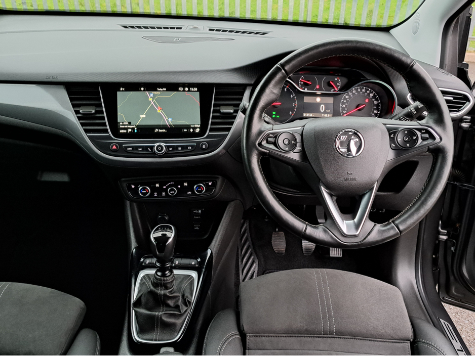 2023 Opel Crossland ULTIMATE 1.2TURBO 110BHP **LEATHER/SUEDE INTERIOR** €21,950