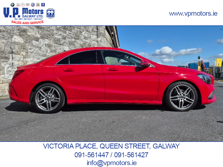 2017 Mercedes-Benz CLA Class AMG SPORT LINE,HALF LEATHER,LOW KM, AUTOMATIC €19,500