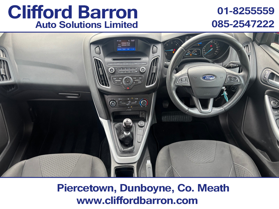 2017 Ford Focus 5DR 1.5 TD 95PS 6SPEED 4DR €14,950