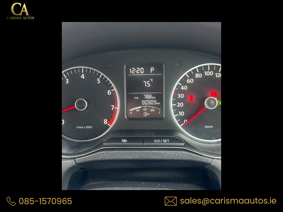 2011 Volkswagen Polo 1.2 DBA 6RCBZ 5DR AUTO €7,950