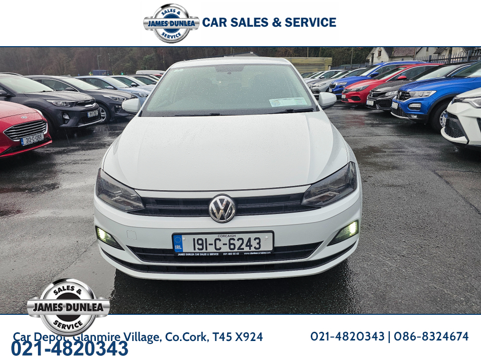2019 Volkswagen Polo TRENDLINE 1.0 MANUAL 5SPEED 65HP 5DR €14,950