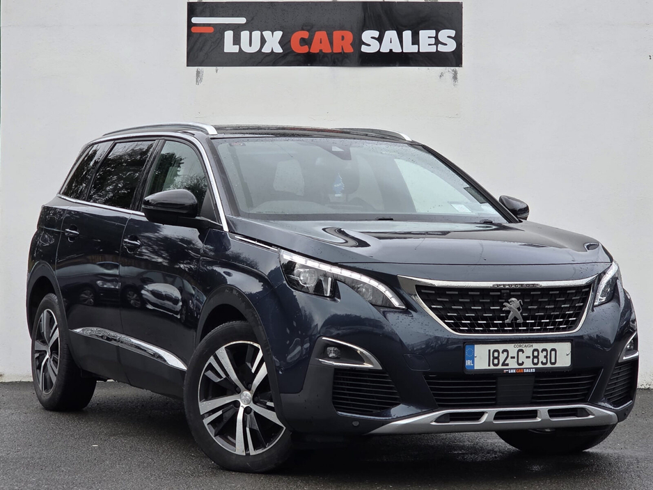 2018 Peugeot 5008 1.2 PureTech 130bhp S&S GT Line €17,950