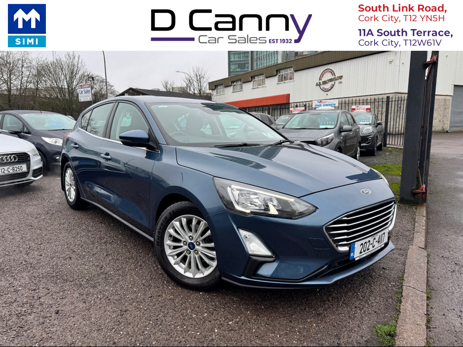 2020 Ford Focus TITANIUM 5DR 1.5 TD 120 S6. S6.2 M6 F