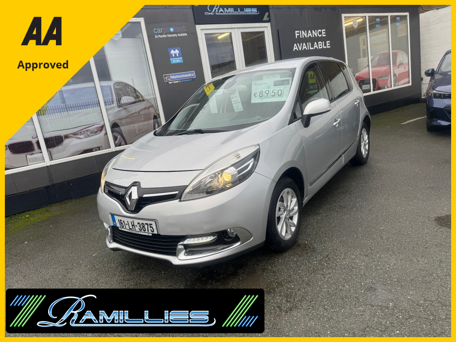 2016 Renault Scenic 1.5 DCI DYNAMIQUE NAV 1 110BHP 5DR €8,950