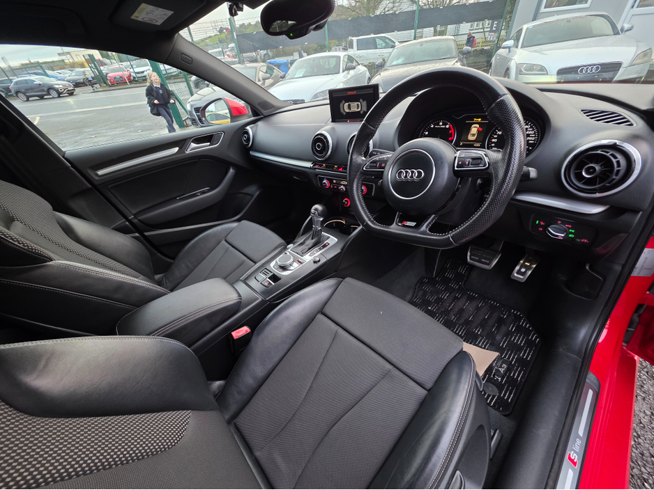2015 Audi A3 SALOON S-LINE EDITION REVERSING CAMERA / PARKING SENSORS - DRIVE MODE - LOW TAX BAND €16,450
