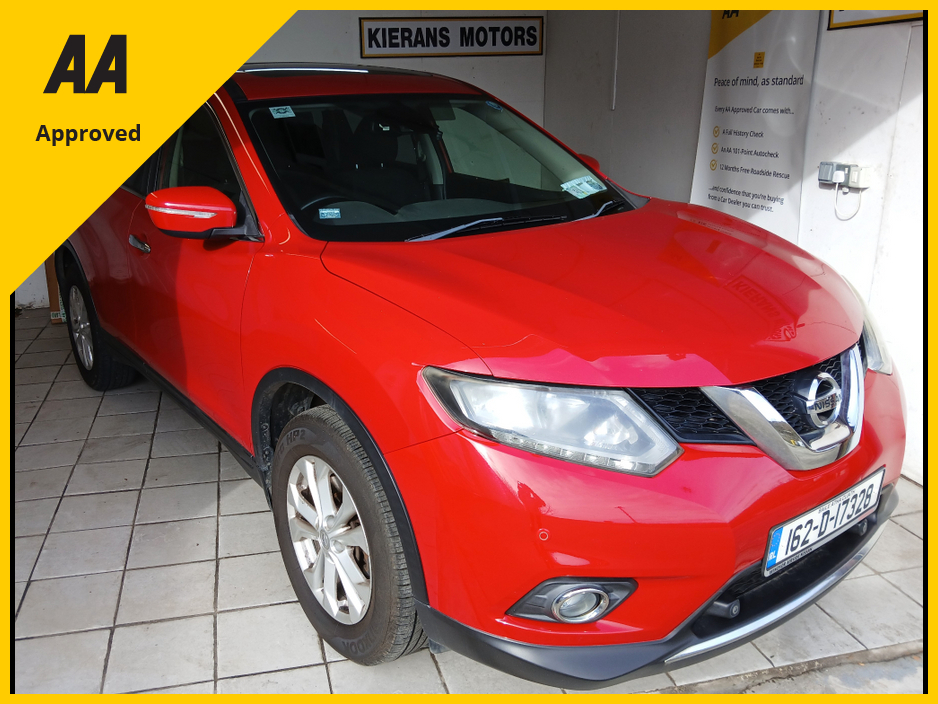 2016 Nissan X-Trail 1.6 DSL SV 7 SEATER  : finance arranged : €12,500