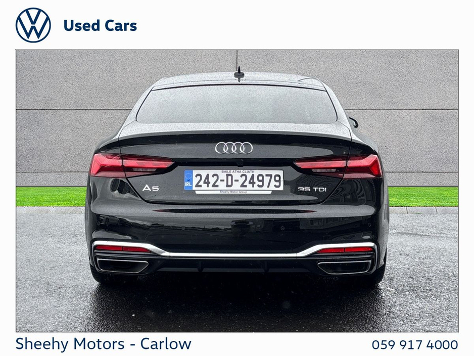 2024 Audi A5 35TDI S-Tronic SLINE Sportback 5DR €53,950