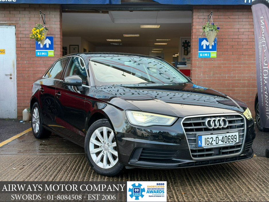 2016 Audi A3 Saloon 1.4 TFSI S-TRONIC 5DR €15,850