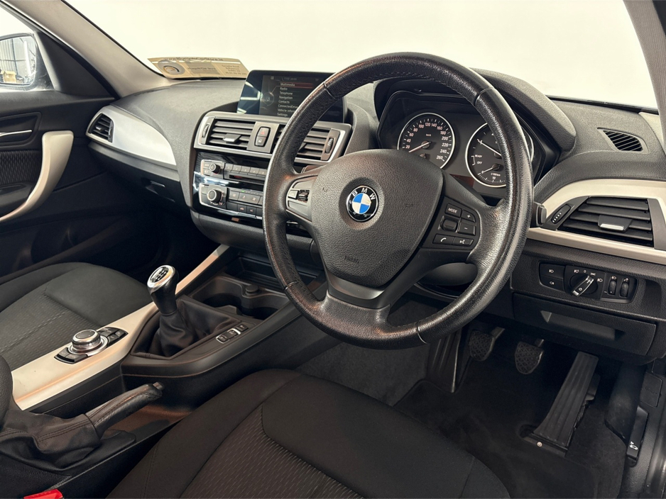 2017 BMW 1 Series 116D**MULTIFUNCTIONAL STEERING WHEEL**BLACK CLOTH INTERIOR**DIGITAL MEDIA DISPLAY**BLUETOOTH**AIR CONDITIONING**NAVIGATION**ISOFIX**FINANCE AVAILABLE** €14,995