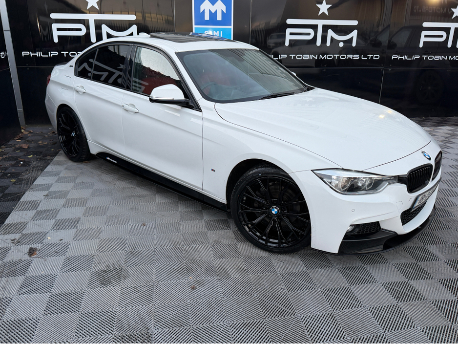 2018 BMW 3 Series 330e M SPORT F30 252HP AUTO Sunroof & Red Leather €20,995