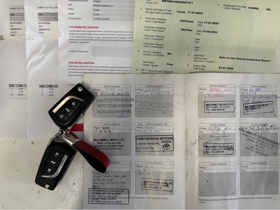 2018 Toyota Corolla 1.4 D-4D LUNA 4DR €15,995