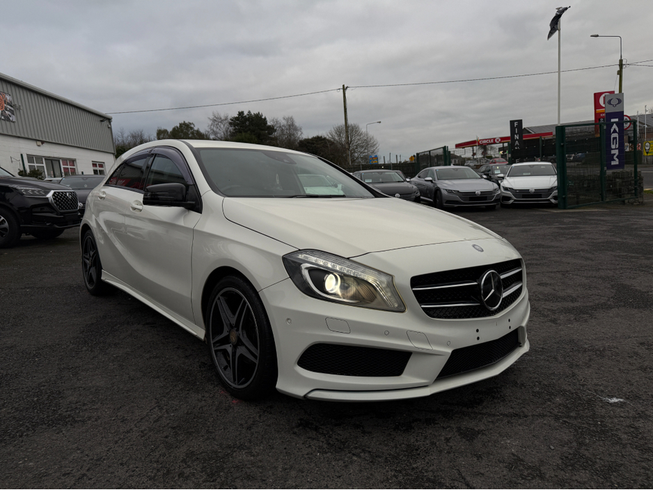 2014 Mercedes-Benz A Class ( 142 REG  A180 AMG INTERIOR HALF LEATHER SEATS / HI SPEC / SYSTEM LOW ROAD TAX BAND / SIMI DEALER €14,450