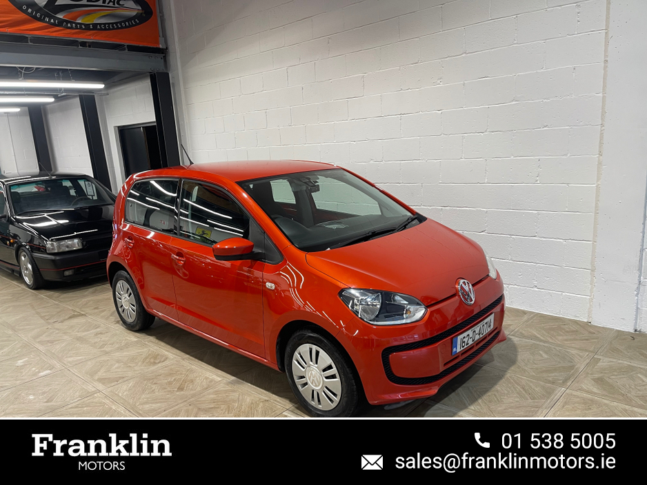 2016 Volkswagen up! DBA-AACHY 5DR €9,890