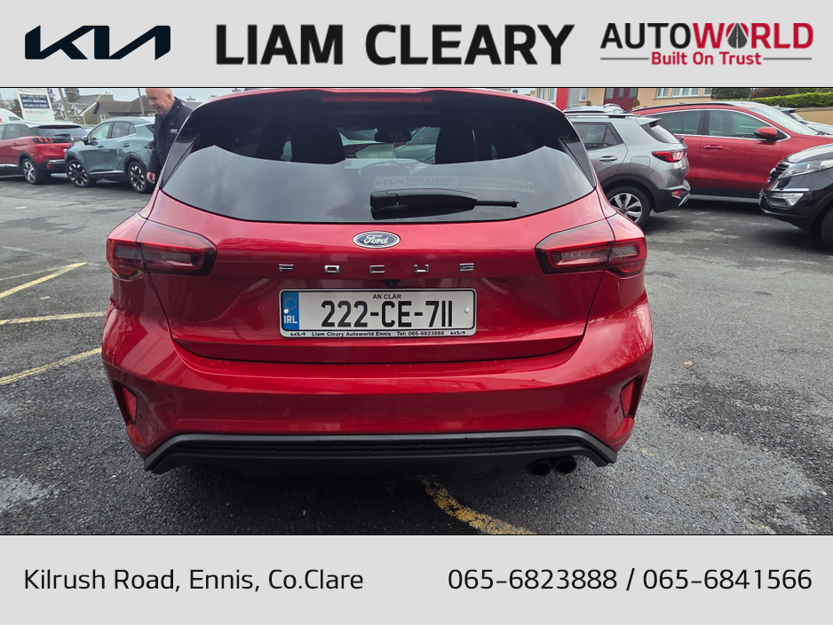 2022 Ford Focus ST-LINE STYLE 5DR 1.0T 12 125 M6 4 €21,995