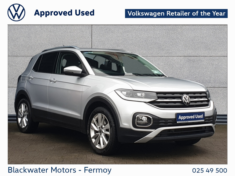 2023 Volkswagen T-Cross 1.0TSI 110BHP STYLE WITH USB-C €24,950