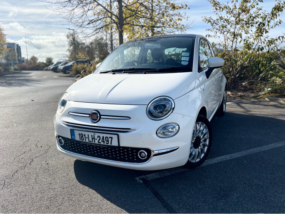 2018 Fiat 500 1.2 Lounge Edition…Only 27,000 Miles. €11,499