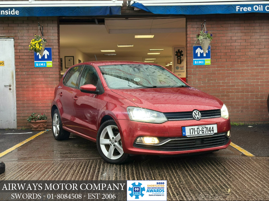 2017 Volkswagen Polo 1.2 TSI DSG 5DR - HIGH SPEC €11,950