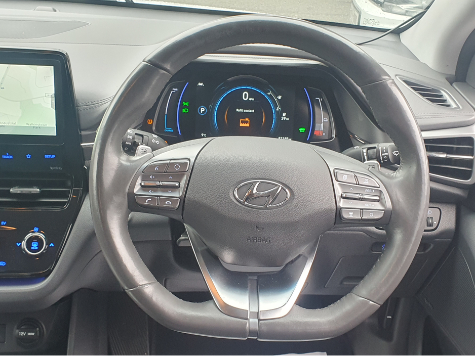 2022 Hyundai Ioniq PREMIUM AUTOMATIC FULLY ELECTRIC NCT 02/28 FINANCE AVAILABLE @ €59 PER WEEK HEATED SEATS/ SAT NAV/ TOUCH SCREEN MEDIA/ BLUETOOTH/ USB/ REVERSE CAMERA/ HISTORY CHECKED €14,950
