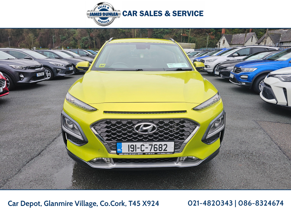 2019 Hyundai Kona KAUAI 2WD EXECUTIVE 5DR €16,950