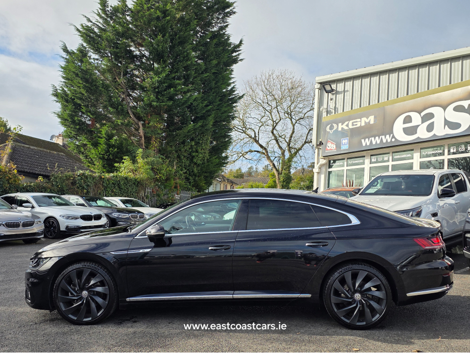2018 Volkswagen Arteon R-LINE EDITION 2.0 TSI 280BHP 360 CAM BEST RADIO-NAV VIRTUAL COCKPIT ALL ASSISTANCE FULL LEATHER HEATED ELECTRIC SEATS €29,950