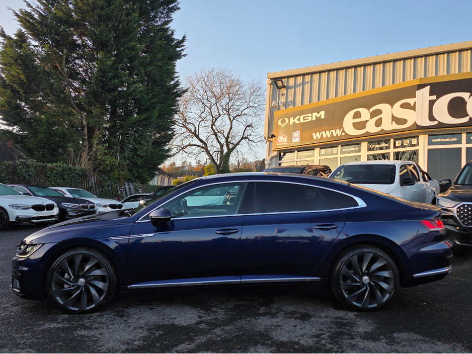 2019 Volkswagen Arteon 2.0 TSI R-LINE PANORAMIC SUNROOF 4MOTION 280BHP VIRTUALDASH FULL LEATHER HEATED ELECTRIC SEATS SAT NAV CARPLAY ANDROID AUTO BLIND SPORT PARKING SENSORS SELF PARKING ASSIST 360 CAMERA DYNAUDIO SOUND €31,500