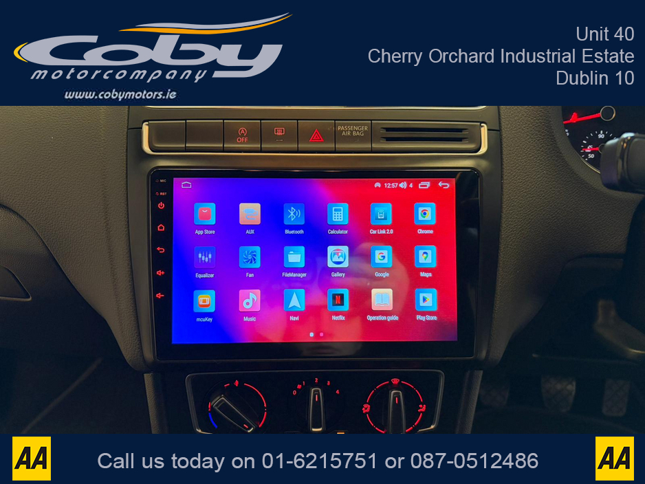 2014 Volkswagen Polo 1.0 75HP MANUAL 5SPEED 5DR. NCT & TAX, Sat Nav, Alloy Wheels, Car Play, Touch Screen, MFSW, Air Con, AUTO Wipers, Full Electrics, 2 Keys, Folding Rear Seats, Luggage Cover and more. €9,950