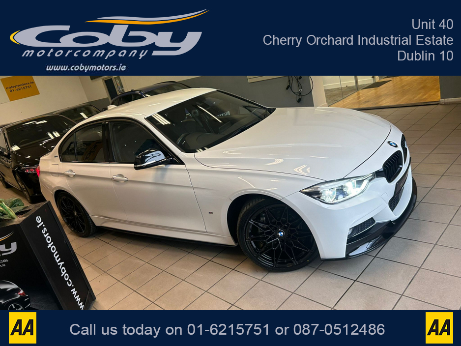 2017 BMW 3 Series 330E  M Sport Saloon 4DR 330E Auto Plug-in Hybrid. New NCT, Upgraded 19inch Alloy Wheels, Full Body Kit, 2Keys,Sat Nav, MFSW, Dual Climate Control, Cruise Control, Reverse Cam, Full Electrics, & more. €21,950