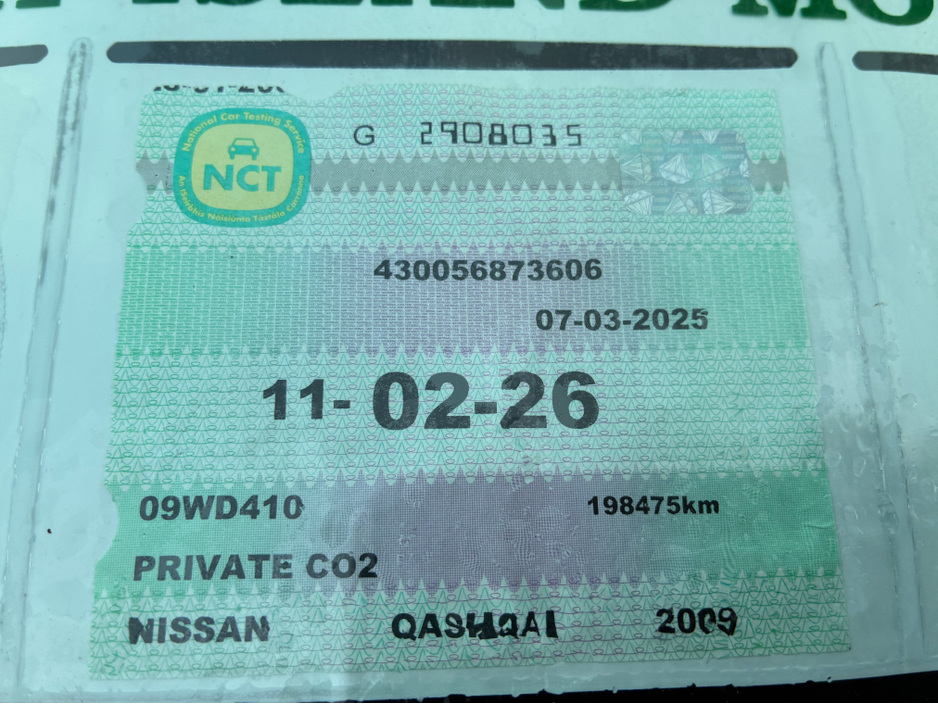 2009 Nissan Qashqai 1.6 SE €1,750