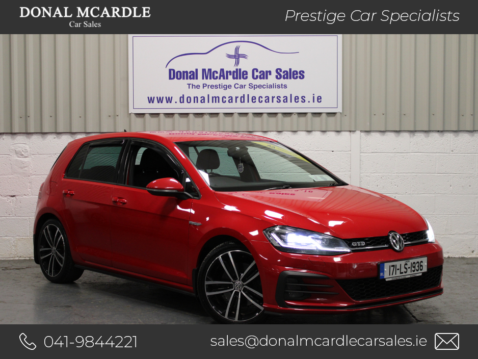 2017 Volkswagen Golf 2.0 TDI GTD 184PS 5DR €17,450